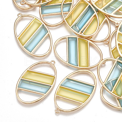 Epoxy Resin Pendants PALLOY-T056-63A-1
