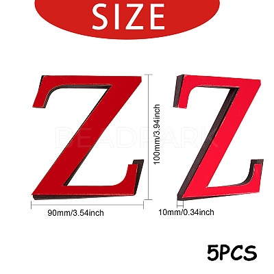 Acrylic Mirror Wall Stickers Decal DIY-CN0001-13B-Z-1