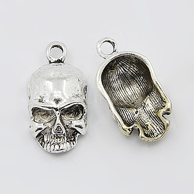 Tibetan Style Alloy Pendants X-TIBEP-R180-AS-LF-1