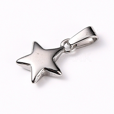 Non-Tarnish 304 Stainless Steel Charms X-STAS-I127-067P-1