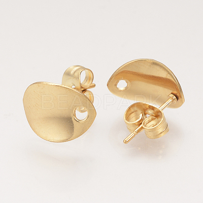 304 Stainless Steel Stud Earring Findings STAS-Q223-06-1