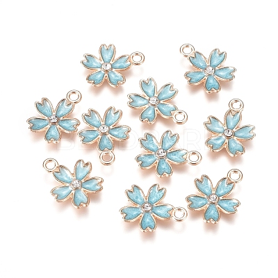Alloy Enamel Pendants ENAM-TAC0001-10C-1