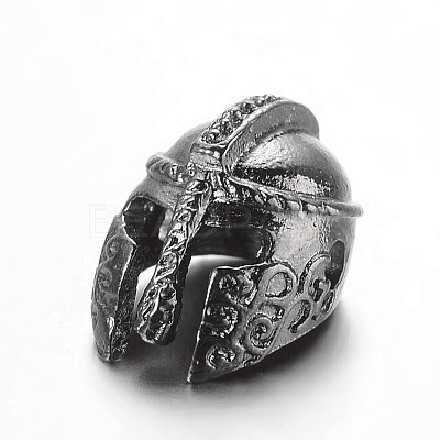 Tibetan Style Alloy Beads PALLOY-E420-B-1