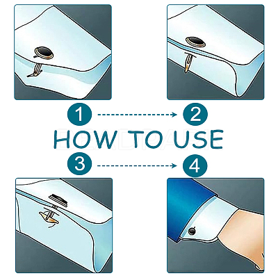 Blank Dome Cufflinks Making Kit DIY-UN0005-25-1