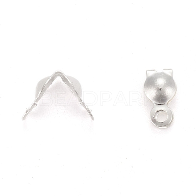 Brass Bead Tips KK-N0070-03S-1