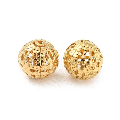 Brass Vintage Filigree Beads J0K2B013-1