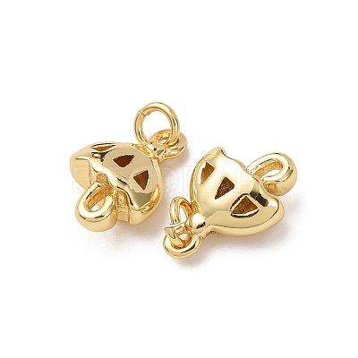 Brass Pendants KK-D019-08G-1