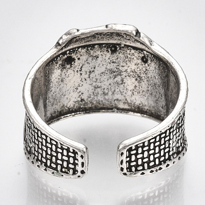 Alloy Cuff Finger Rings RJEW-T006-23-1