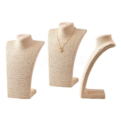 Stereoscopic Necklace Bust Displays NDIS-N001-01C-1