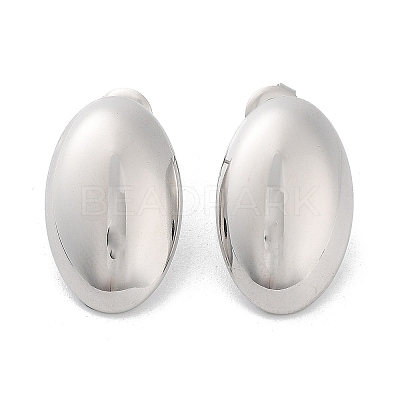 Non-Tarnish 304 Stainless Steel Stud Earrings EJEW-H115-19P-1