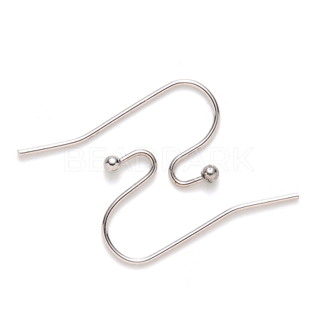 Non-Tarnish 304 Stainless Steel Earring Hooks X-STAS-S111-005-1