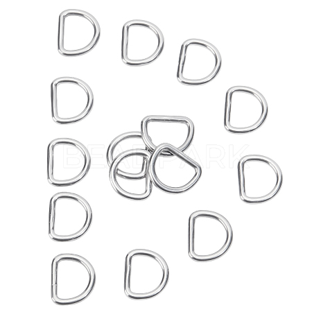 304 Stainless Steel D Rings FIND-WH0072-02P-01-1
