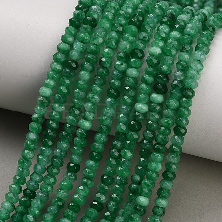Dyed Natural White Jade Beads Strands GG-CBAF9EE-A09-3x4mm-1
