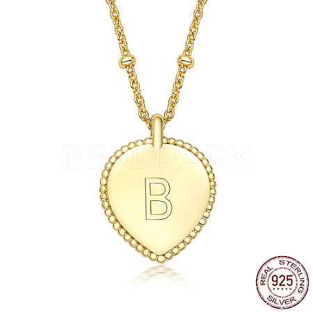 925 Sterling Silver Satellite Chains Pendant Necklaces KK4299-6-1