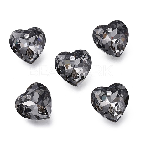 Glass Rhinestone Pendants RGLA-A024-A01-001SN-1