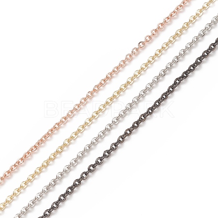 Brass Chain Necklaces MAK-L009-03-1
