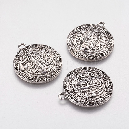 Alloy Lady of Guadalupe Pendants LS-PALLOY-A20033-AS-FF-1