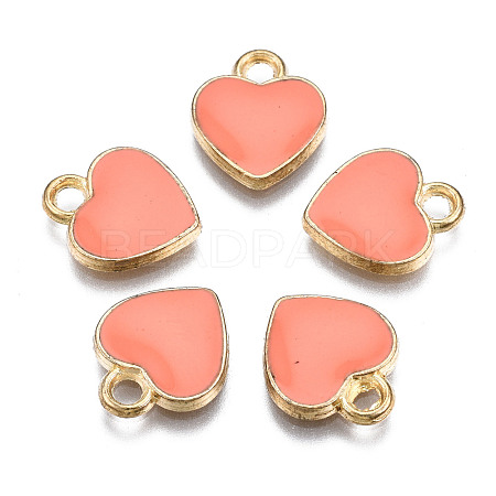 Alloy Enamel Charms ENAM-S121-041H-1