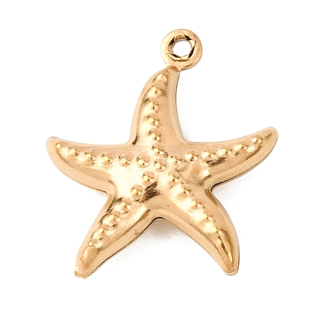 304 Stainless Steel Pendants STAS-D129-17F-G-1