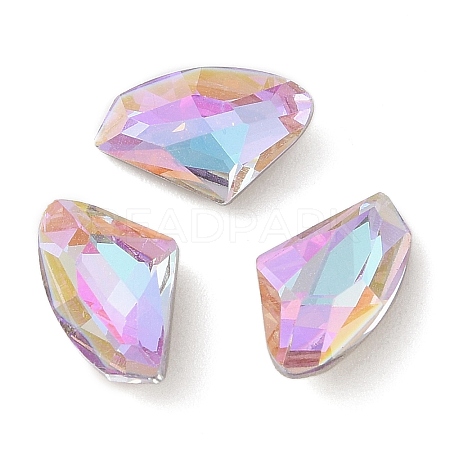 Glass Rhinestone Cabochons RGLA-L029-11B-VLLA-1