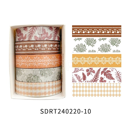 Washi Tape Cute Printed Patterns Decorative Tapes PW-WG093AB-07-1