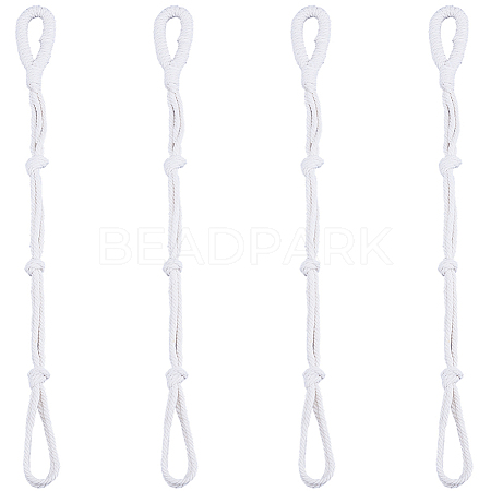 4Pcs Polyester Rope Hanging Planter AJEW-GF0012-78-1