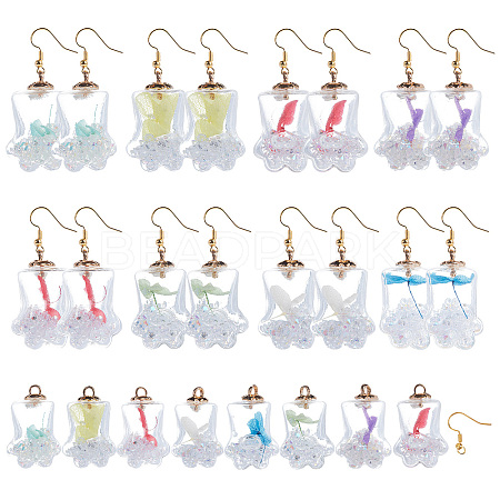 DIY Pet Theme Earring Making Kits DIY-SC0012-26G-1