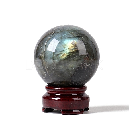 Natural Labradorite Sphere Ornament PW-WG15772-01-1