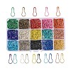 15 Colors Iron Locking Stitch Marker IFIN-TA0001-17-2