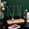 Acrylic Necklace Display Planks NDIS-WH0009-14A-5