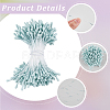 Gypsum with Cotton Cord Artificial Flower Core DIY-WH20007-36A-06-5