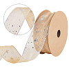 20 Yards Polyester Printed Grosgrain Ribbon OCOR-WH20005-32B-04-5