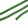 Braided Cowhide Leather Cord NWIR-N005-01K-4mm-3