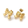 304 Stainless Steel Stud Earrings for Women EJEW-F337-01G-03-2