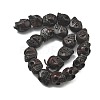 Carved Wood Beads WOOD-Q060-02A-2