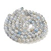 Baking Paint Crackle Glass Bead Strands X1-DGLA-R053-03C-2