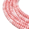 Ombre Effect Dyed Glass Beads Strands GLAA-C043-01G-7