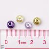 Lavender Garden Mix Pearlized Glass Pearl Beads HY-X006-6mm-08-4