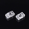 2-Hole Glass Seed Beads SEED-T003-01B-02-2