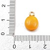 Pineapple Bun Alloy Enamel Charms LS-ENAM-P264-01A-G-4