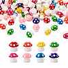 80Pcs 8 colors Resin Home Decorations RESI-KS0001-07-3