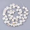 Natural Baroque Pearl Keshi Pearl Beads Strands PEAR-Q015-010-2