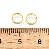 Brass Open Jump Rings X-KK-V007-004G-06-3
