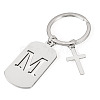 1Pc Stainless Steel Keychains KEYC-TADJ0001-08M-1