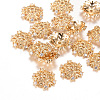 Brass Fancy Bead Caps LS-KK-R037-88KC-1