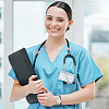 24Pcs 12 Styles Resin Stethoscope Pendant Decorations HJEW-DC00176-5