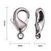Brass Lobster Claw Clasps LS-KK-903-B-NF-4