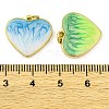 Brass Enamel Pendants KK-S401-16G-A-2