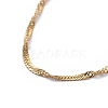 304 Stainless Steel Singapore Chain Necklaces NJEW-JN02662-01-2