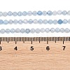 Natural Aquamarine Beads Strands G-Z163-C01-3mm-5